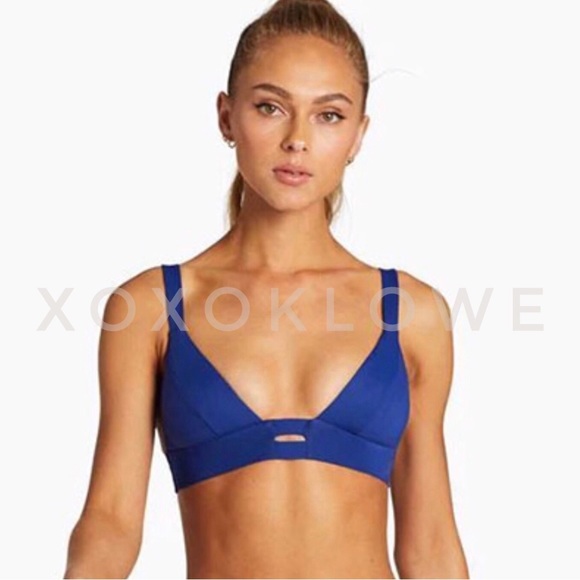 Vitamin A Other - Vitamin A Neutra Bralette Bikini Top in Deep Blue NWT